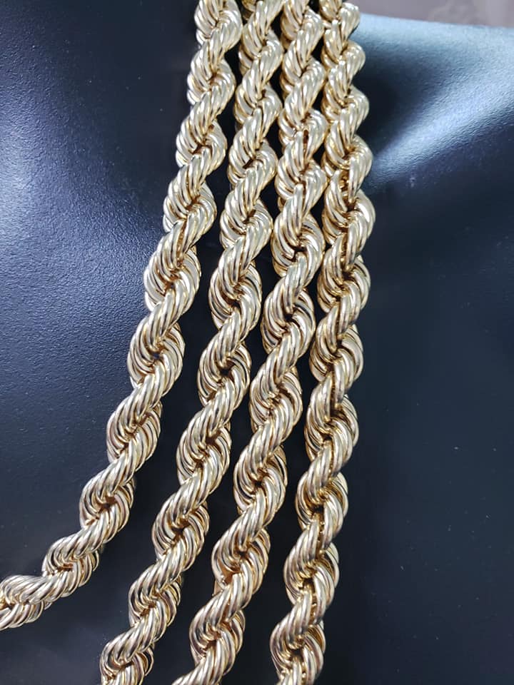10MM 10K  Rope Chain RC-007