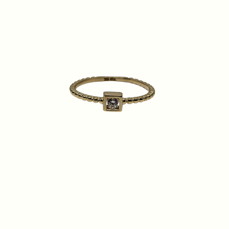 10k Gold Ring for Female MELS-073A