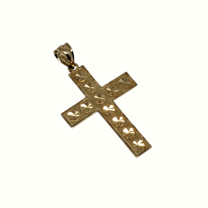 10k Gold Cross MELS-008