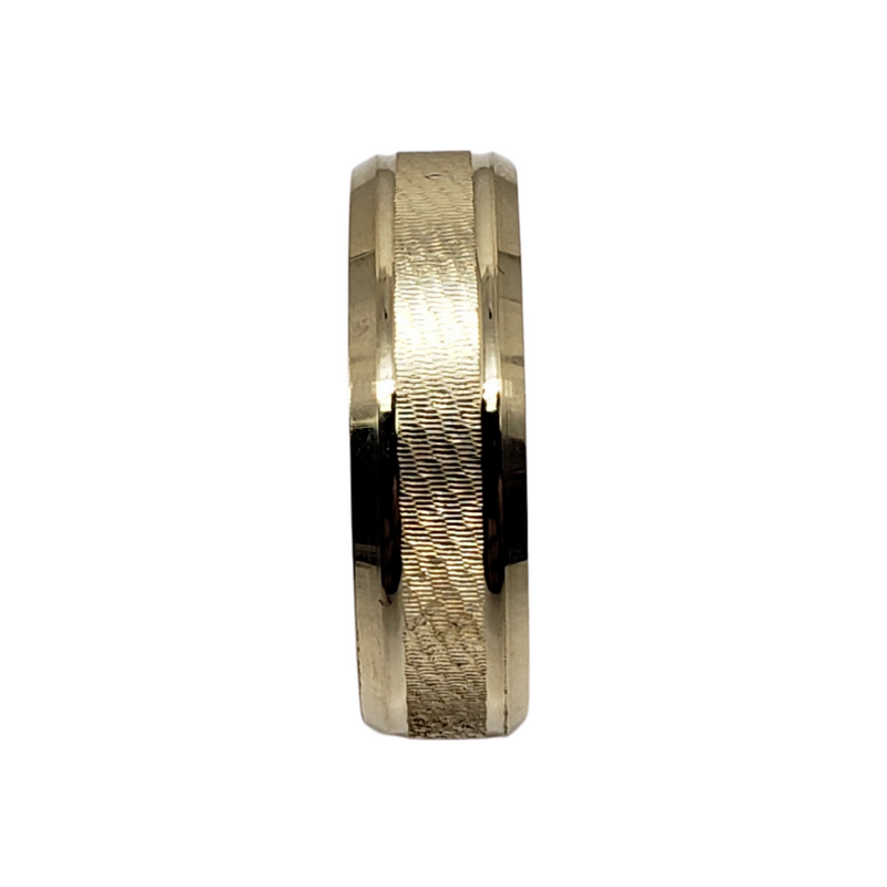 Wedding Band Ring in 10k Yellow Gold WGB-006
