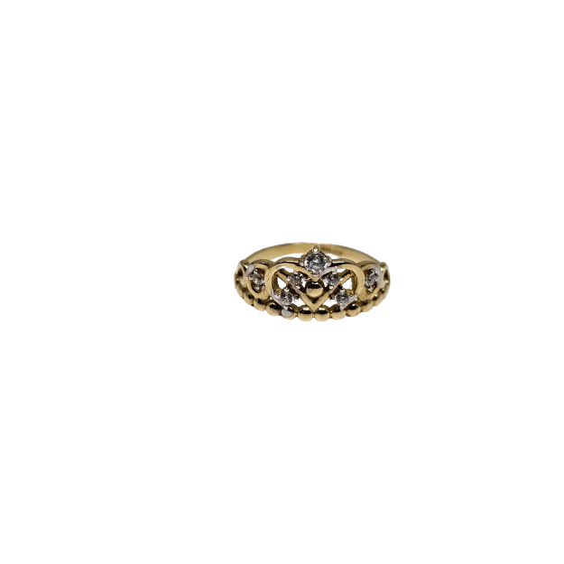 10k Gold Camila Crown Ring