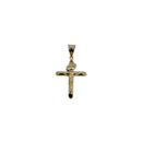 Handcrafted 10K Gold Cross Pendant – Symbol of Faith