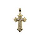 10k Gold Cross Pendant NEW
