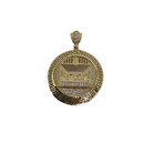 Pendentif 10k dernier repas de jesus