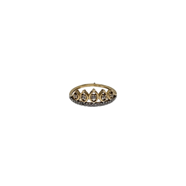 10k Gold Ariana Crown Ring