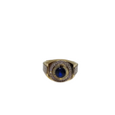 10k Round Design Gold Ring