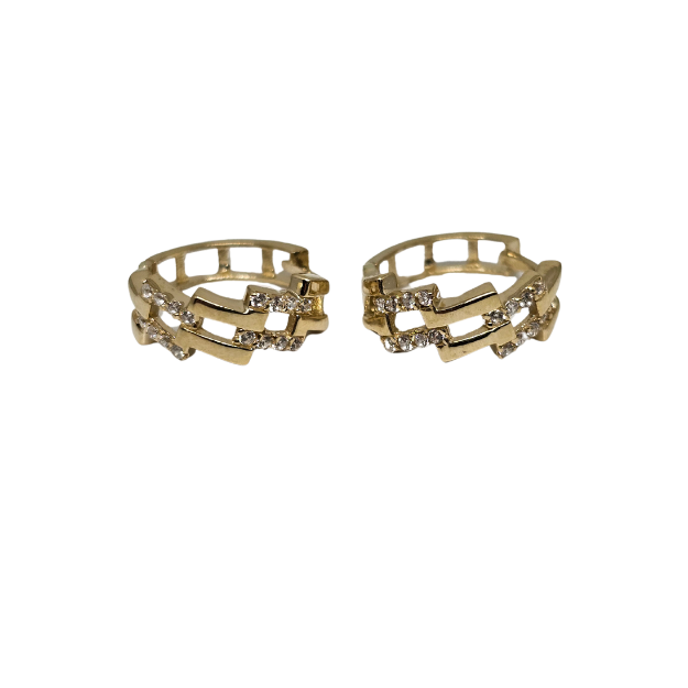 10k Huggies  Earring Yellow Gold