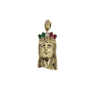 10k Gold Jesus Italia Pendant CAL-038