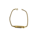 Bracelet Bébé Chaîne Figaro Or Jaune 10K BABY-002