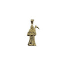 10k Gold Reaper Pendant