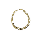 10K Yellow Gold Curb Bracelet – 7mm, Timeless Shine