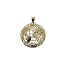 The world is yours - 10K Gold  Pendant