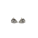 Boucles d'oreilles Classy Diamond Pear Shape 2.00 CT Diamond VS1 Lab 14K white Gold