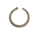 10k 8.5mm Bracelet Monaco 3.25ct diamants 10K