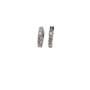 NOUVEAU Or jaune ou blanc 14K 1.10ct lab Diamonds Huggy' DREY-40