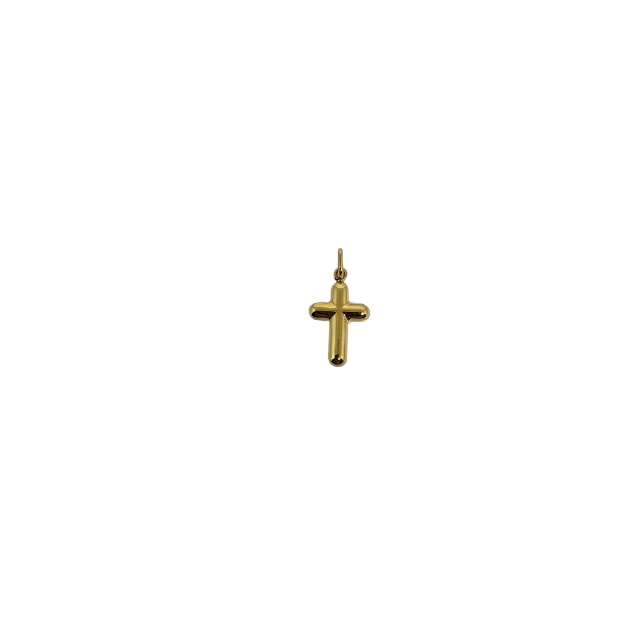 Gold  Cross Pendant Silvio