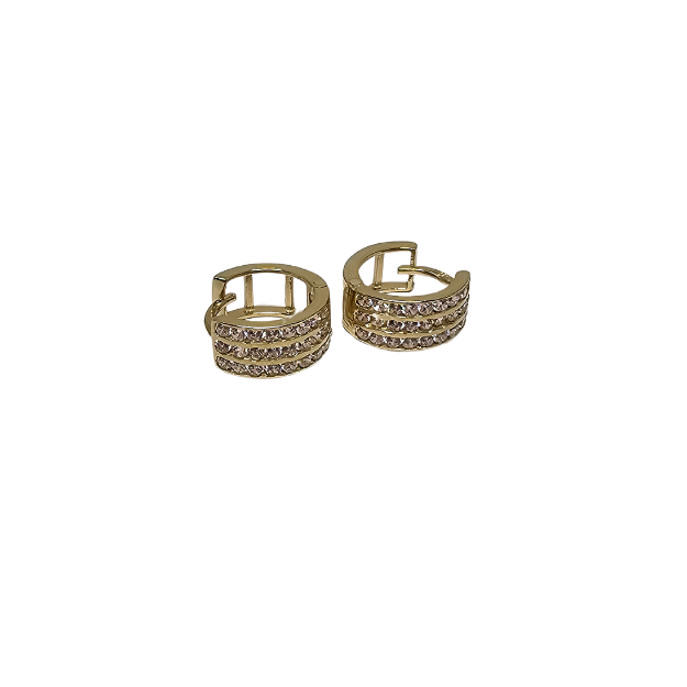 10k Huggies Earring Yellow Gold