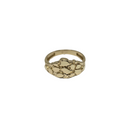 Raw Power: 10K Gold Nugget Men’s Ring