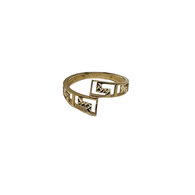 10k Gold Women Ring Chic New