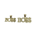 10k Boss Gold Pendant