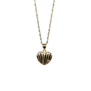 10k Singapour chain + Love Heart 10k Gold DREY-779