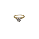 14k 1.06ct solitaire round diamond