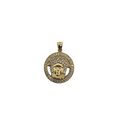 10k Medusax4 Pendant