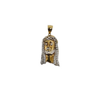 10k Gold Jesus Pendant New