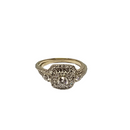 Twice the Shine: 14K Gold Ring Duo with 0.75ct Natural Diamonds