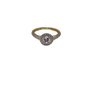 10k Gold Women Ring Jade  New