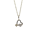 10K Gold Singapore Chain+ 10K Gold Mi Corazon Pendant