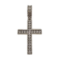 10k Cross illusion 1.05ct of Diamonds 10k Gold NEW