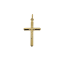 10k Cross Jesus Pendant 2024