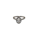 14k 1.58ct Beautiful Oval Ring Lab Vs Diamonds New