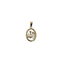 10K Yellow Gold Allah Pendant DREY-017