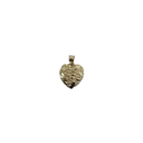 Heart nugget  - 10K Gold  Pendant
