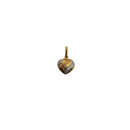 10k Gold Duo color  Heart  Pendant