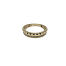 Luna Spark – 10K Yellow Gold Ring with Zirconia Accents