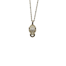 Fierce Grace : Pendentif panthère en or 10K sur chaîne de Singapour