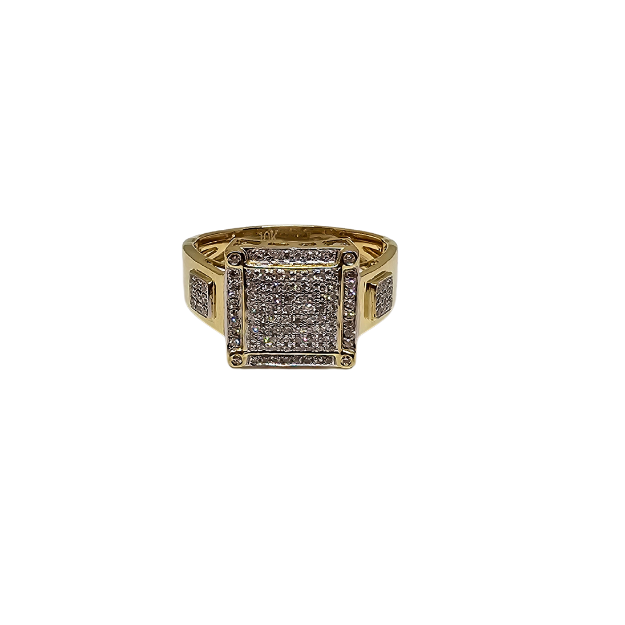 Bague 10k 0.33ct SI Diamant Nouveau