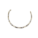 Bracelet Méduse 4mm Or jaune 10K Or blanc