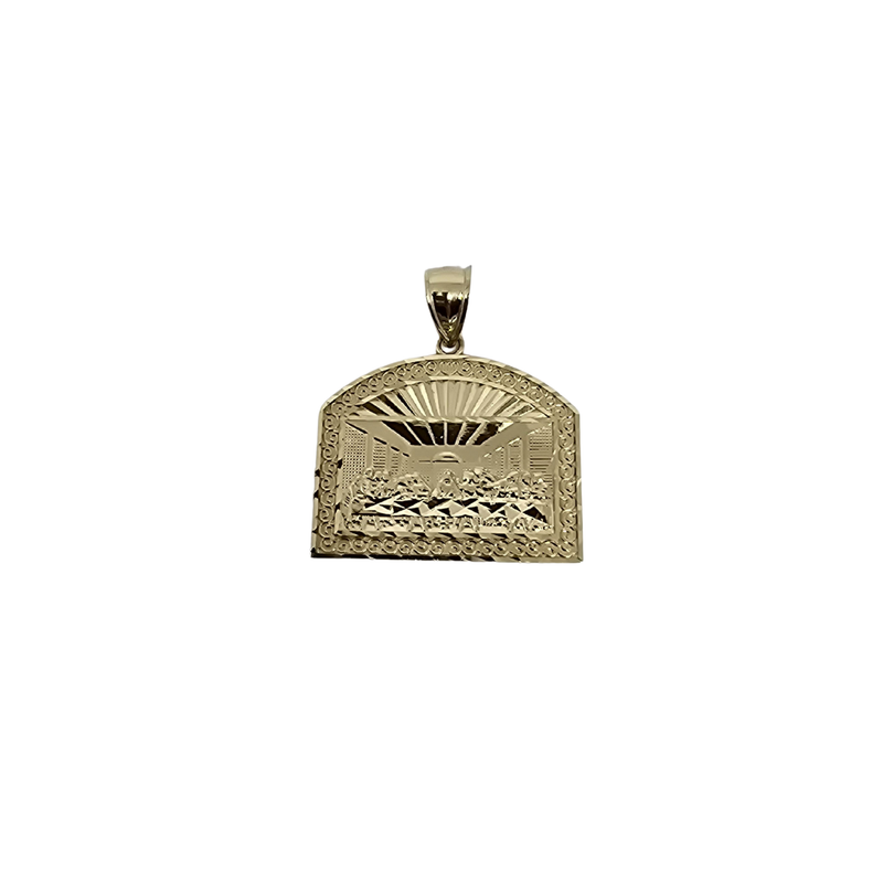 The last supper - 10K Gold  Pendant
