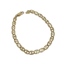 10k Gold Puff  Bracelet New
