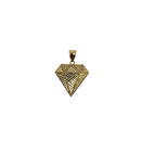 10K Gold Diamond Pendant New