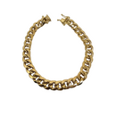 4.5mm Miami Cuban Link Bracelet or jaune 10K Box-002