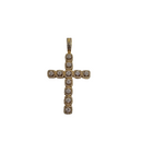 10k Pendant cross 1.00ct Diamonds i  NEW