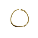 14k Solid 4mm Franco Yellow gold Full/solid