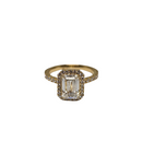 14k 1.95ct emerald Shape diamond VS