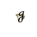 10k Letter J Ring