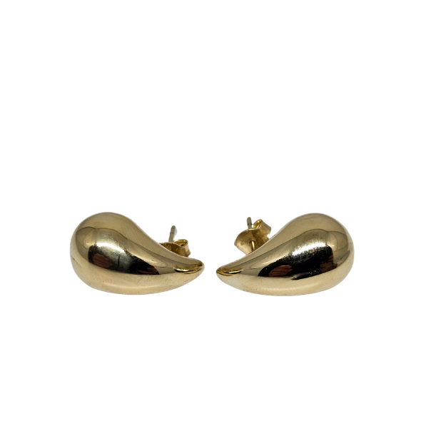 10k Drop Earring Yellow Gold